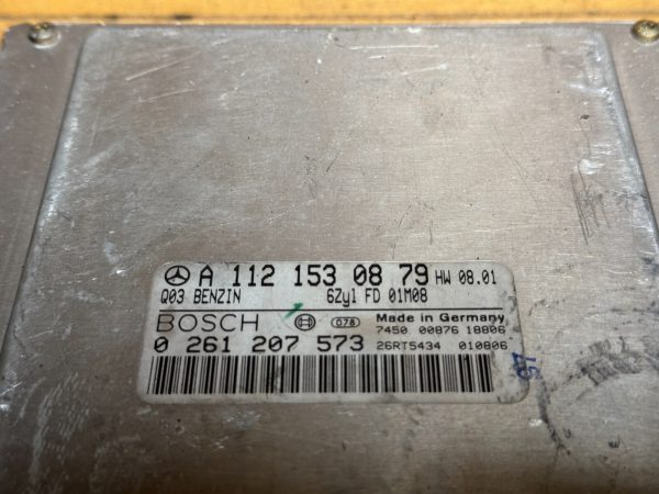 01 02 03 04 2005 Mercedes Benz E320 ECU ECM A1121530879 C320 Engine Computer ECM - Image 3