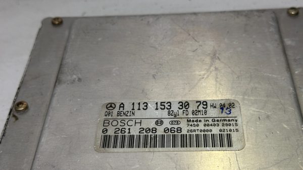 03-04 Mercedes SL500 R230 Engine Control Module Unit A1131533079 Oem - Image 3