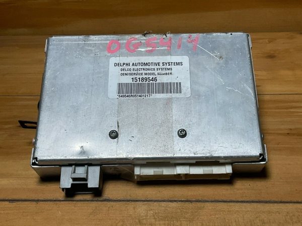 03-06 Chevrolet Avalanche Suspension Control 15189546 Module