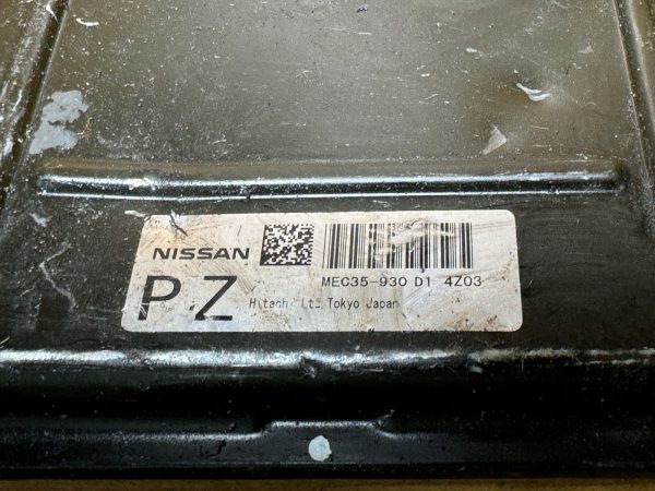 04-06 NISSAN 350Z 3.5L A/T ECU MEC35-930 D1 JDM VQ35DE - Image 3