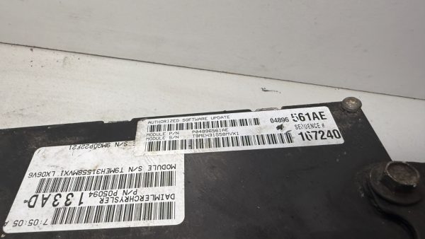 06 CHARGER MAGNUM CHRYSLER 300 ENGINE ECM CONTROL MODULE P04896561AF 04896561AF - Image 3