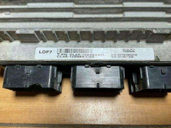 13-14 FORD F150 PICKUP Engine ECM Control Unit 5.0L DL3A12A650LH DL3A-12A650-LH - Image 3
