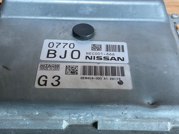 13-15 Nissan Sentra  Engine Computer Module ECU ECM  BEM404-300 A1 - Image 3