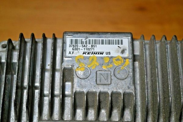 14 Honda Accord 37820-5A2-B51 Computer Brain Engine Control ECU ECM EBX Module - Image 3