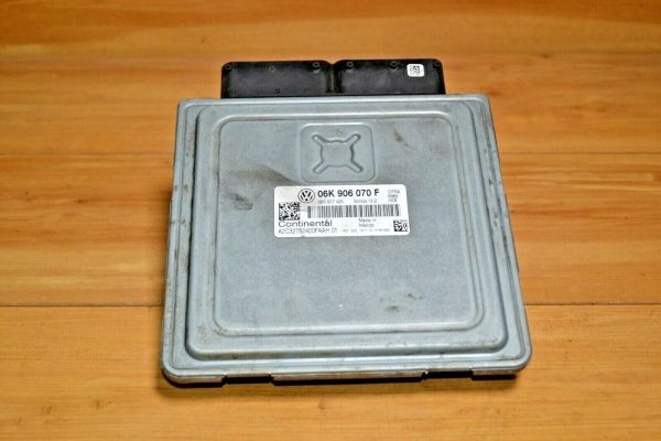 14 JETTA 06K 906 070 F COMPUTER BRAIN ENGINE CONTROL ECU ECM OEM MODULE - Image 3