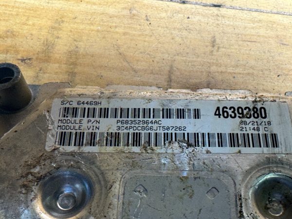 16-19 JOURNEY ENGINE CONTROL MODULE COMPUTER ECU ECM 68352964AC - Image 5