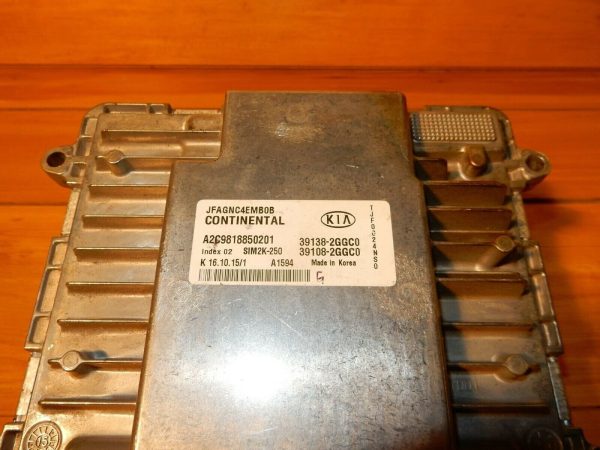 16 Optima 39108-2GGC0 Computer Brain Engine Control ECU ECM EBX Module - Image 3
