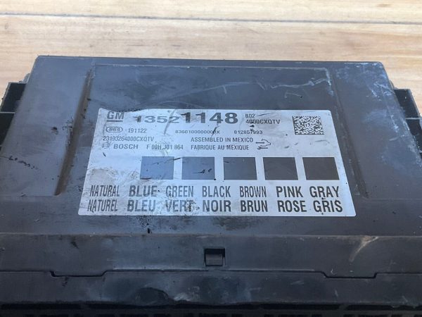 17-19 Buick Encore Body Control Module BCM 13521148 Unit - Image 3