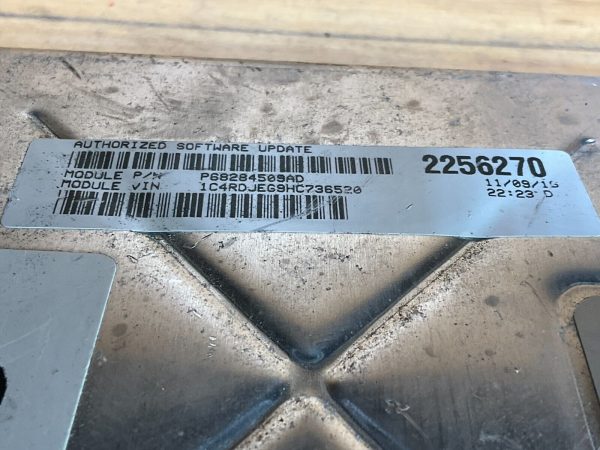 17 Dodge Durango 68243326AB Computer Brain Engine Control ECU ECM EBX Module - Image 6