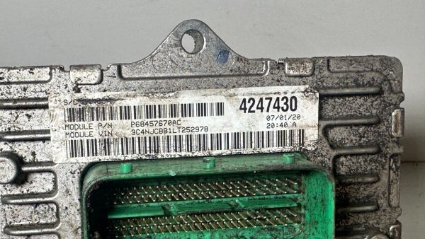 18 - 21 Jeep Compass Electronic Control Module ECU ECM OEM 68457670AC - Image 5