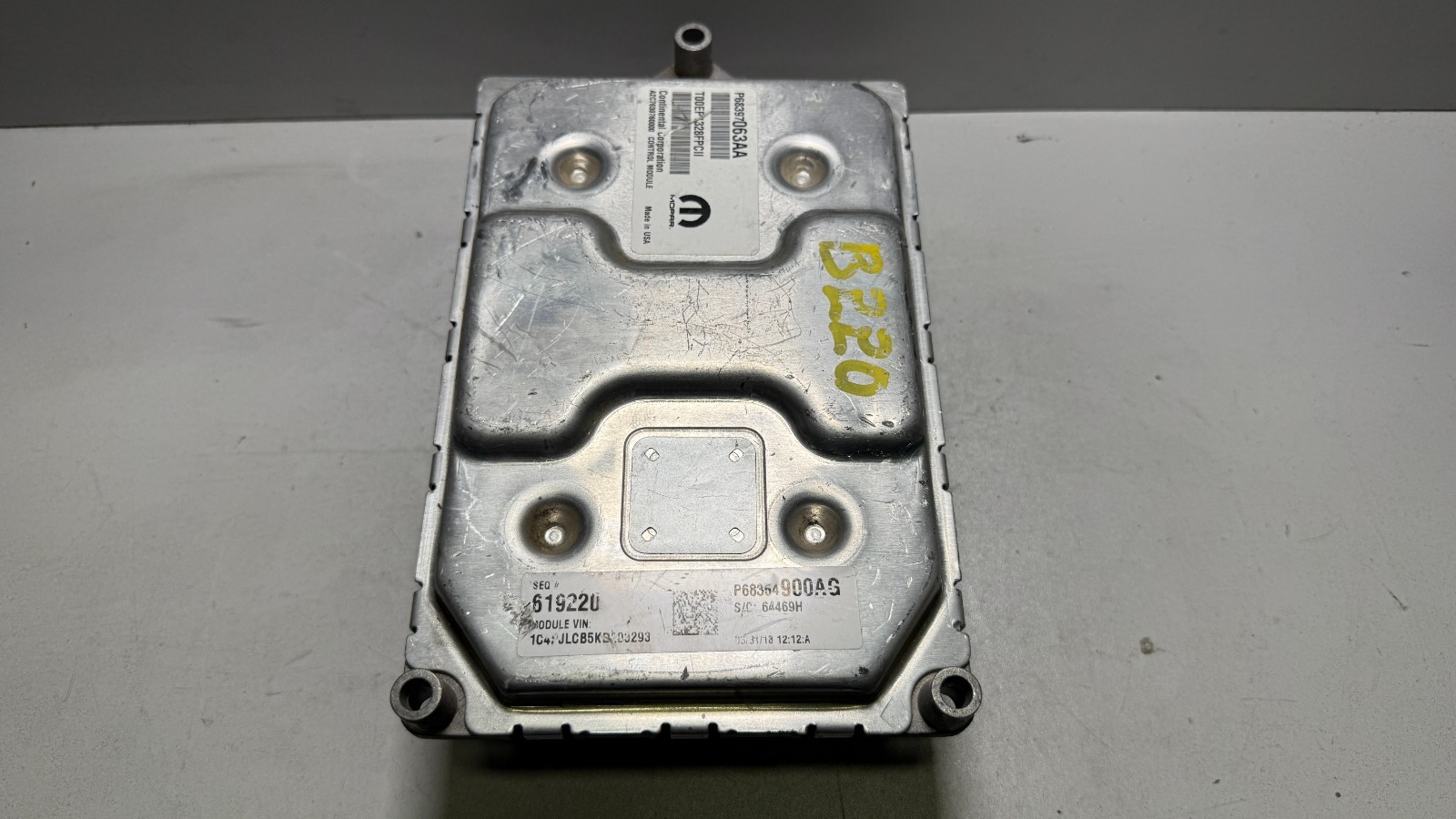 19-20 Jeep Cherokee 68354900AG 2.4L OEM ECM Engine Control Module OEM - Image 5