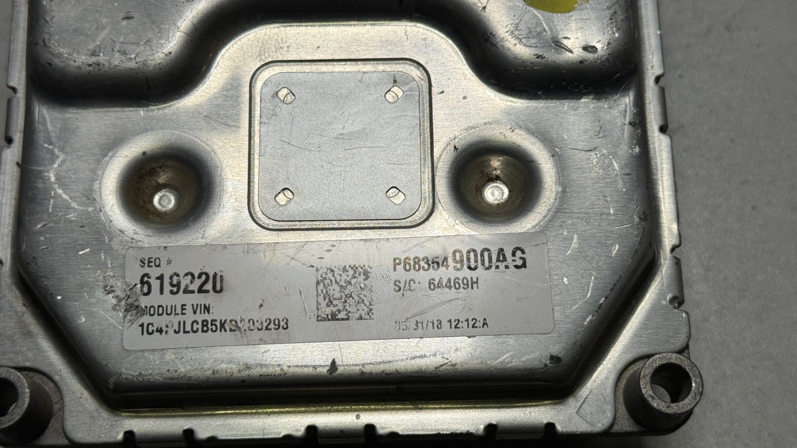 19-20 Jeep Cherokee 68354900AG 2.4L OEM ECM Engine Control Module OEM - Image 6