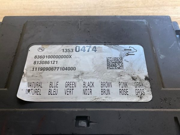 19 CHEVY SILVERADO 1500 BODY CONTROL MODULE BCM 13530474 - Image 3