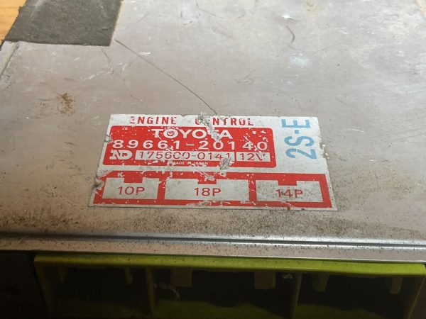1985 Toyota Camry Engine Computer Module ECM ECU OEM 89661-20140 - Image 5