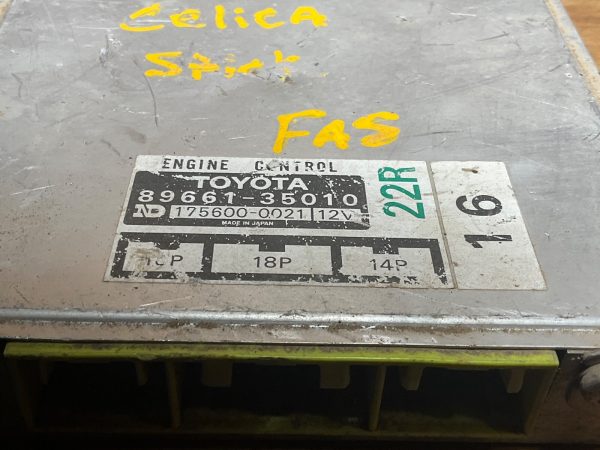 1985 Toyota Celica Engine Computer Module ECM ECU OEM 89661-35010 - Image 4