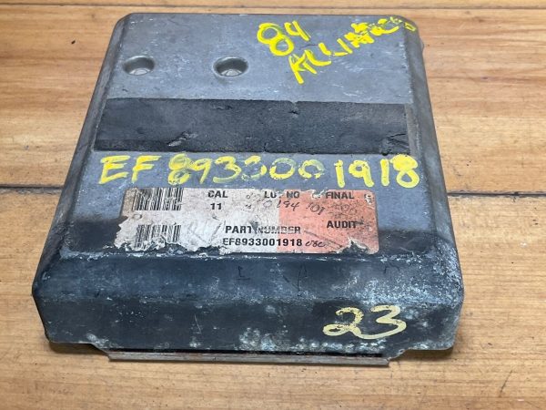 1986 Renault Alliance Engine Computer Module ECM ECU  EF8933001918