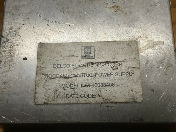 1988-1989 Buick Reatta  Power Supply Converter Control Module  #16088406 - Image 3