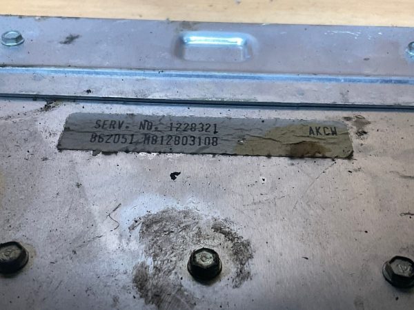 1988-1989 Chevy Cavalier ECM ECU Engine Computer 1228321 AKCW - Image 3