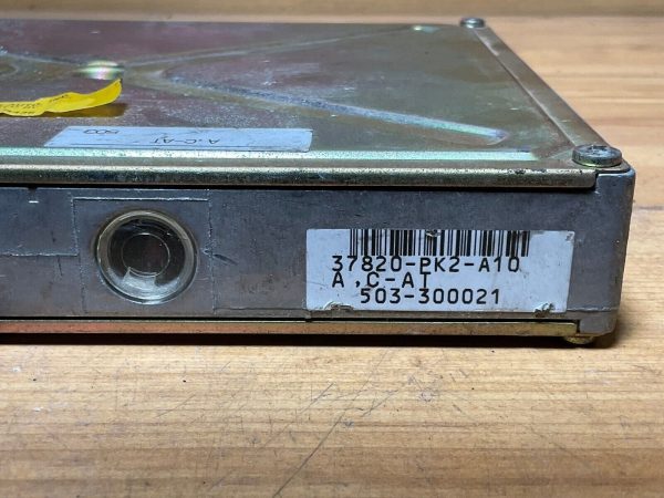 1989 - 1991 HONDA PRELUDE 2.0L AT ENGINE COMPUTER CONTROL MODULE 37820PK2A10 - Image 3