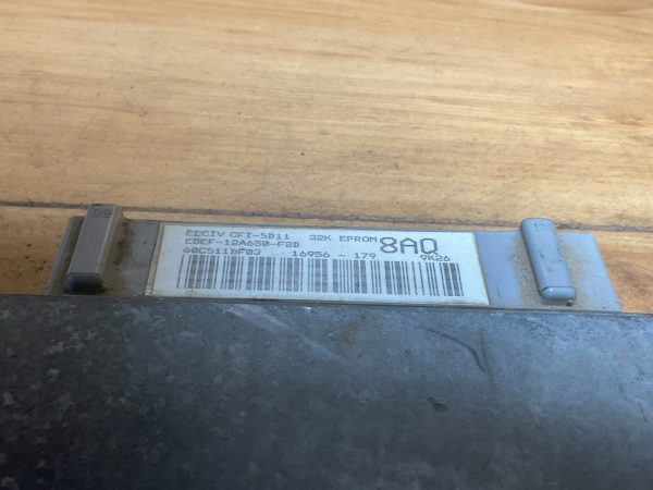 1989 Ford Escort Engine Computer Module  ECM ECU OEM E8EF-12A650-F2D - Image 3