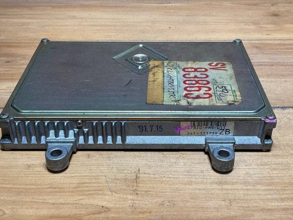 1991 Honda Civic 37820-PM9-L11 1.5L MT ECM Engine Computer Module