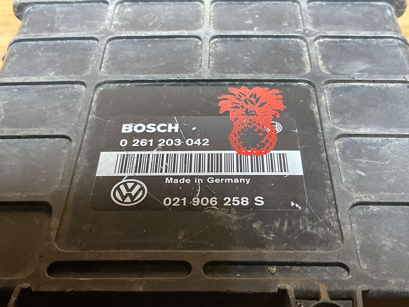 1992-1993 Volkswagen Corrado 2.8L Transmission Control Module 021 906 258 S - Image 3