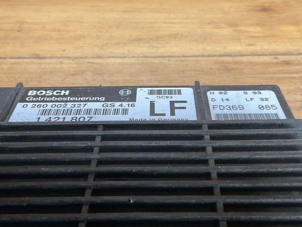 1994-95 BMW 318i Transmission Control Module TCM  0260002327 - Image 3