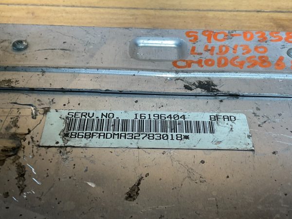 1994 Chevrolet  Cavalier  Engine Computer Module ECM ECU OEM  16196404 - Image 3