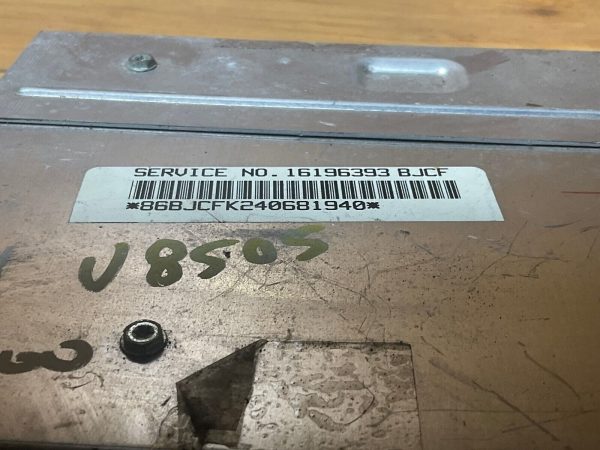 1994 PONTIAC SUNBIRD 2.0L M/T OEM ENGINE CONTROL PCM ECM ECU 16196393 (BJCF) - Image 3