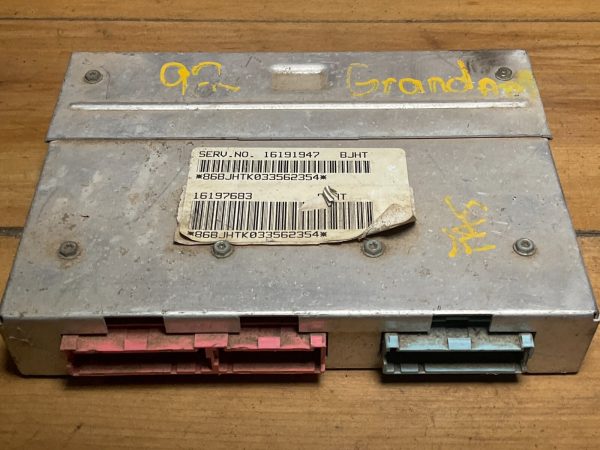 1994 Pontiac Grand AM Engine Computer Module ECM ECU OEM 16191947 bJHT - Image 3