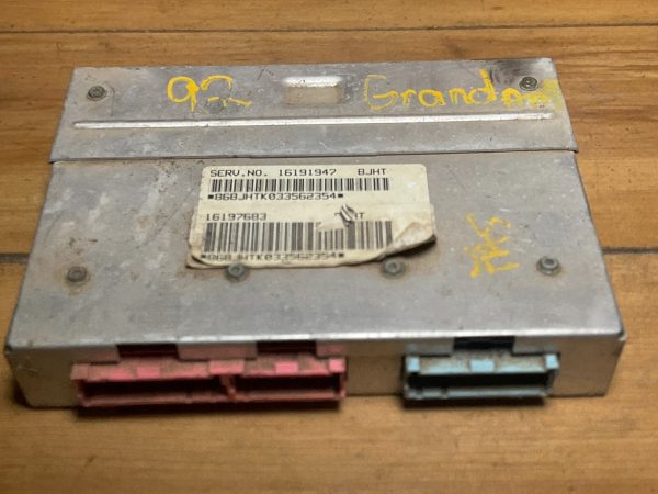 1994 Pontiac Grand AM Engine Computer Module ECM ECU OEM 16191947 bJHT