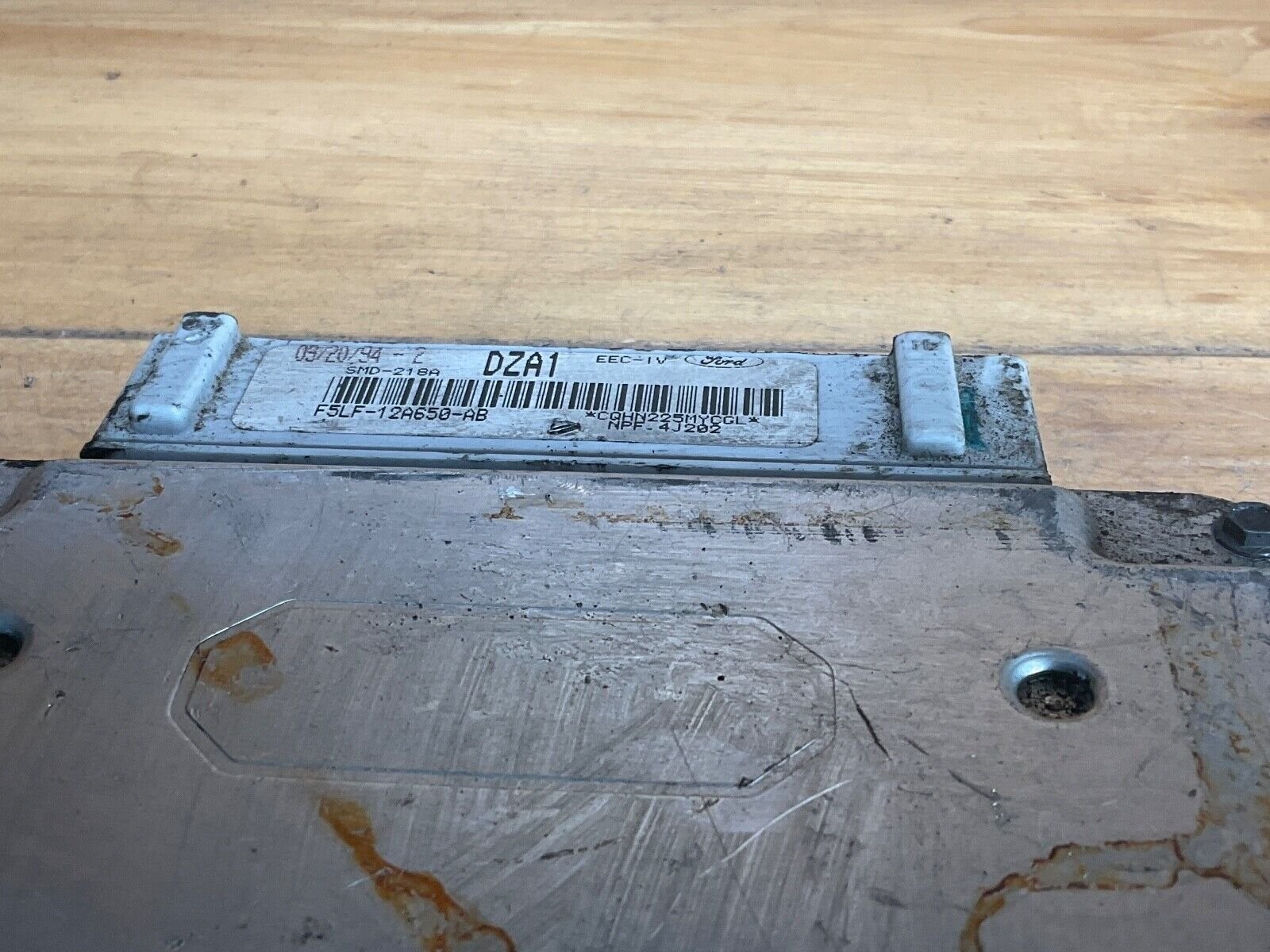 1995 Lincoln Mark 4 6L engine computer module ECM ECU OEM F5LF-12A650-AB