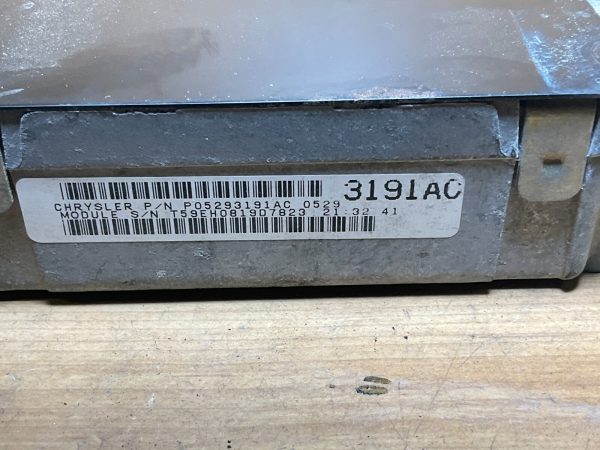 1996 Dodge Avenger 2.0L Engine Computer Module ECM ECU OEM 05293191AC - Image 3