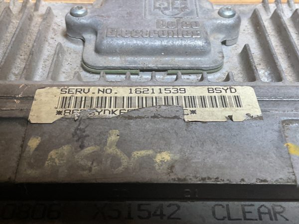 1996 Pontiac Bonneville Engine Computer Module ECM ECU OEM 1621153 - Image 3