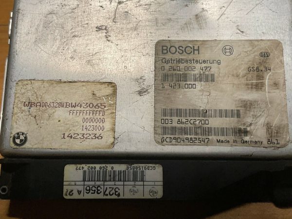 1997 1998 BMW 528i 2.8L A/T TCM TCU Transmission Computer | 0 260 002 477 - Image 3