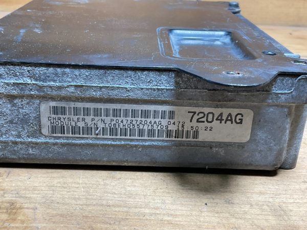 1997 Chrysler Town Country 3.3L Engine Computer Module ECU ECM 04727204AG - Image 5