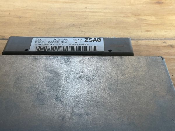 1997 Mazda B3000 3.0L  Engine Computer Module  ECM ECU F7PF-12A650-BVA - Image 4