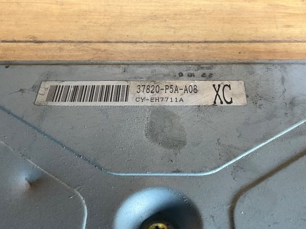 1998 Acura RL Engine Computer Module ECM ECU 37820-P5A-A08 - Image 3