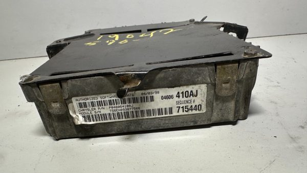 1998 Plymouth  Breeze Engine Computer Module ECM ECU 04606410AJ - Image 3