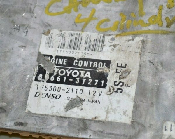 1998 Toyota Solara 2.2L ECU ECM PCM Engine Computer P/N: 89661-3T271 - Image 3