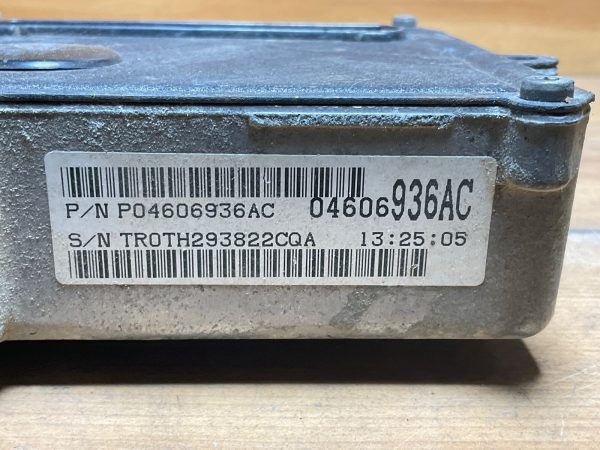 1999 Dodge Intrepid Transmission Control Module TCM TCU 04606936AC - Image 4