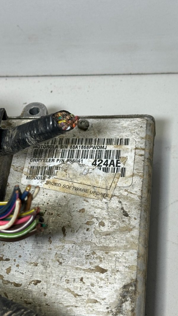 1999 JEEP GRAND CHEROKEE 4.0L ECU ECM PCM ENGINE CONTROL MODULE 56041424AE - Image 4