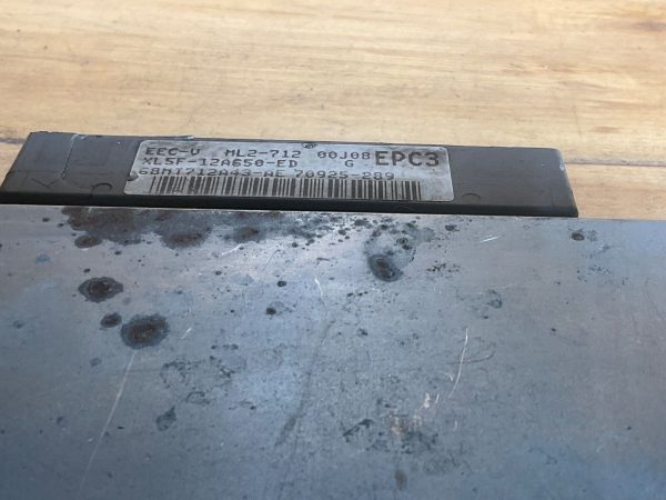 1999 Mazda B2500 2.5L  Engine Computer Module ECM ECU XL5F-12A650-ED - Image 3