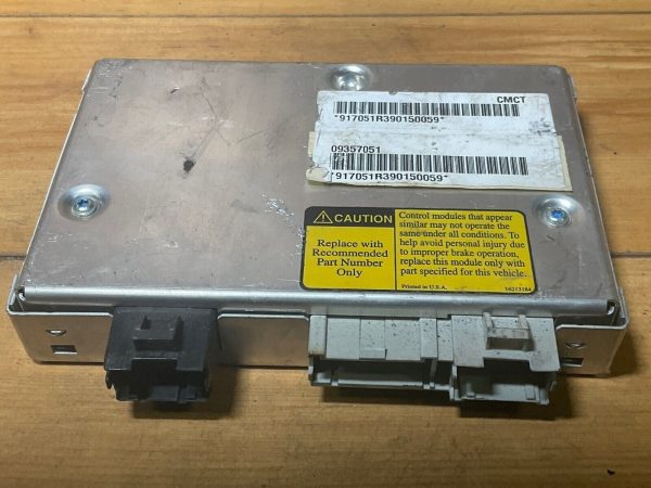 1999 Pontiac Trans Sport ABS Anti-Lock Brake Control Module 09357051