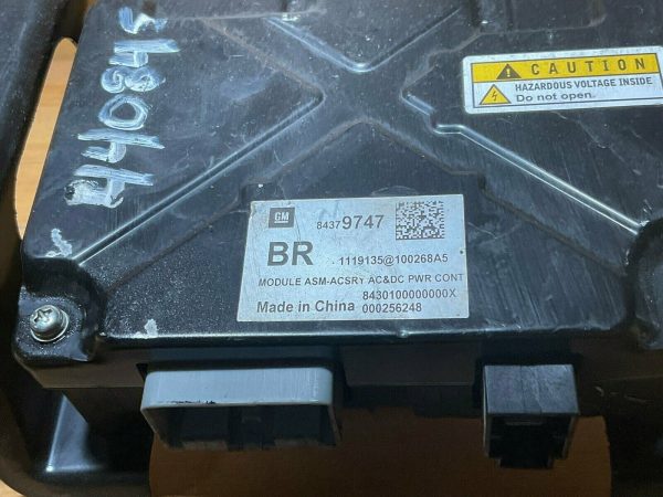 20 CHEVY SILVERADO 1500 POWER SUPPLY CONTROLE MODULE 6.2L 84379747 - Image 3