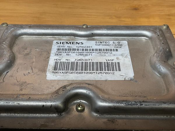 2000-2003 CADILLAC DEVILLE ECU ECM 12562481 12553671 YASF OEM - Image 4