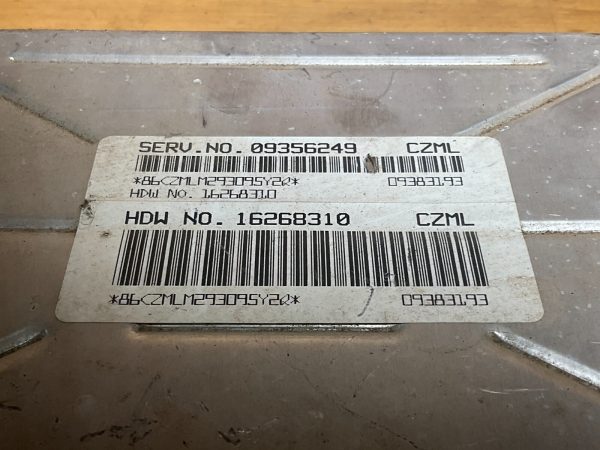 2000-2003 Chevrolet S-10 Engine Computer Module ECU ECM OEM 09356249 CZML - Image 5