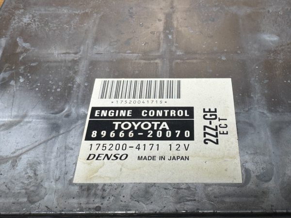 2000-2005 Toyota Corolla RUNX ZZE123 2ZZGE A/T ECU ECM (89666-20070) OEM - Image 3