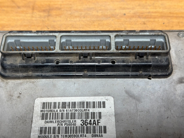 2000 Dodge Durango 4.7L ECU Engine Control Module 56040364AF F210 - Image 4