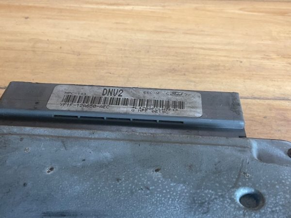 2000 Ford Taurus 3.0L Engine Computer Module  ECM ECU YF1F-12A650-AEC - Image 3